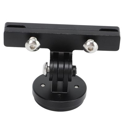 Pilipane Bicycle Tail Light Bracket Aluminum Alloy Shockproof Stable Mounting Bracket for Varia Edge Explore Magene L508 Bike Saddle Support Seat Post Mount