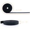 DIYEAH 6rolls Reusable Hook and Cable Straps Cord Organizer for Home Office and -coded for Easy Identification view 3