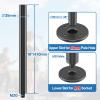 16 Inch Extended M20 Speaker Pole Mount for PA/DJ Subwoofers, Heavy Duty Subwoofer Pole Mount for Speakers with M20 Threaded and 35mm Pole Hole Load Capacity 121LBS, 2 Pack view 2