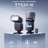 Godox TT520 III Wireless Camera Flash with 433MHz Receiver Single-Contact Hotshoe 8 Power Adjustment Wireless Camera Flashlight Flash for Digital Camera view 2