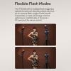 Godox TT520 III Wireless Camera Flash with 433MHz Receiver Single-Contact Hotshoe 8 Power Adjustment Wireless Camera Flashlight Flash for Digital Camera view 4