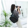 Angoily 1pc Waterproof Camera Bag Professional Camera Bags Storage Bag Waterproof Bag Pouch Storage Bag Storage Bags for Travel Backpacks Bag for Grey Nylon view 3