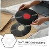 JECOMPRIS 20pcs Vinyl Record Sleeve Storage for Vinyl Records Breathable Design with Air Elegant Present Packaging Robust Right Angle Album Protectors view 3