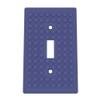 Building Brick Light Switch Cover Plate - Compatible with Standard Construction Blocks (Nebulae (Green Shimmer)) view 1