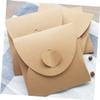 DIYEAH 50pcs Cd Case Holder Bag Kraft Paper Cd Envelop Retro DVD Binder Storage Envelopes for Cards Case view 2