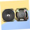 FONDOTIN 2Pc Full Range Audio Speakers for Electronic Organ Square Loudspeaker for Outdoor Broadcast to Compatible for Keyboard and Ceiling Sound view 2