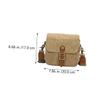 DIYEAH Lightweight Camera Messenger Bag Travel Camera Carrying Bag Padded Shoulder Straps for Outdoor Multi-purpose Pouch view 2
