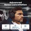 Edifier WH950NB Gen 2 Wireless Hybrid Active Noise Cancelling Headphones, Hi-Res Audio with LDAC 8-Level ANC, Spatial Sound 80H Playtime Bluetooth 5.4 Foldable 3.5mm AUX, Travel Case - Black view 2