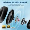 Edifier WH950NB Gen 2 Wireless Hybrid Active Noise Cancelling Headphones, Hi-Res Audio with LDAC 8-Level ANC, Spatial Sound 80H Playtime Bluetooth 5.4 Foldable 3.5mm AUX, Travel Case - Black view 3
