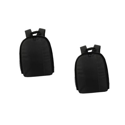 Angoily 2 Pcs Waterproof Camera Bag Travelling Backpack Storage Bags for Travel Camera Backpacks Waterproof Storage Backpack Pouch s Grey Nylon