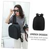 Angoily 2 Pcs Waterproof Camera Bag Travelling Backpack Storage Bags for Travel Camera Backpacks Waterproof Storage Backpack Pouch s Grey Nylon view 2