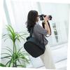 Angoily 2 Pcs Waterproof Camera Bag Travelling Backpack Storage Bags for Travel Camera Backpacks Waterproof Storage Backpack Pouch s Grey Nylon view 4