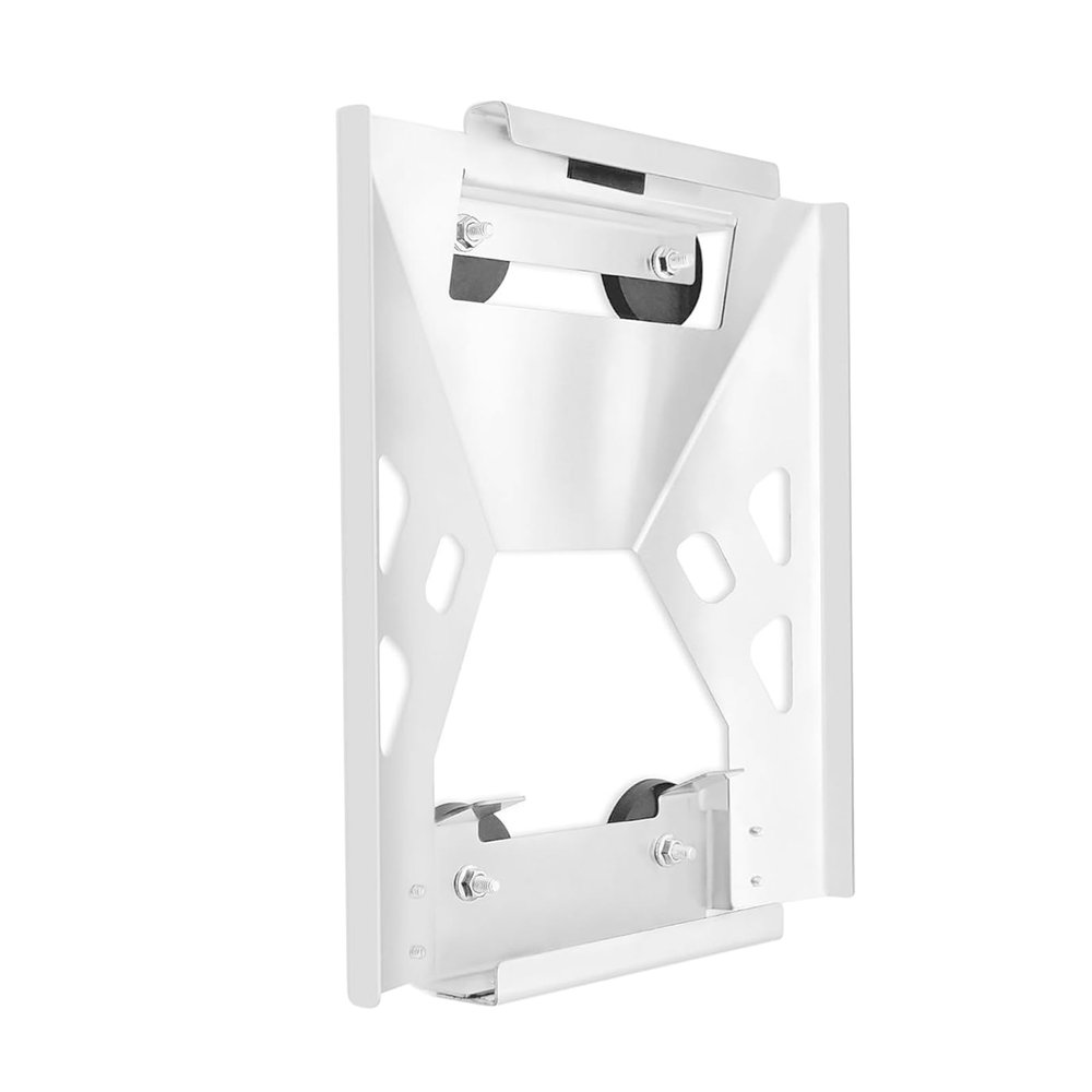 CHEOTIME Flat Car Mount Bracket for Mini Satellite Dish Steel Quick Release Wrap Around Mounting Guard for Vehicle Roof or Trunk Secure Install