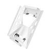 CHEOTIME Flat Car Mount Bracket for Mini Satellite Dish Steel Quick Release Wrap Around Mounting Guard for Vehicle Roof or Trunk Secure Install view 3