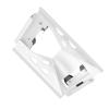 CHEOTIME Flat Car Mount Bracket for Mini Satellite Dish Steel Quick Release Wrap Around Mounting Guard for Vehicle Roof or Trunk Secure Install view 4