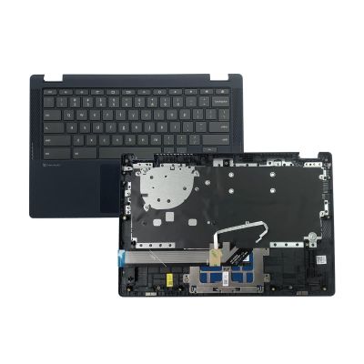 5CB1D04877 Replacement for Lenovo Flex 5 Chromebook-13ITL6 Laptop Upper Top Cover Case Palmrest Not-Backlit US Keyboard Touchpad Assembly Part