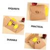 DIYEAH 50pcs Retro Envelope Bag Kraft Paper Cd Sleeves Cd Case Holder DVD Binder Storage Wedding Envelope for Cards view 3