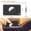 2 Pack Ultra Thin Wallet Holder Card Case for Apple AirTag, Lightweight GPS Tracker Cover Compatible with Airtag for Wallet, Purse, Handbag, Keys, Clutch Bag view 2