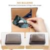 2 Pack Ultra Thin Wallet Holder Card Case for Apple AirTag, Lightweight GPS Tracker Cover Compatible with Airtag for Wallet, Purse, Handbag, Keys, Clutch Bag view 4