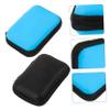 2pcs Portable Hard Drive Case for External Storage Shockproof Storage Box Cable Organizer Travel-Friendly Protective Pouch for SSD and External view 4