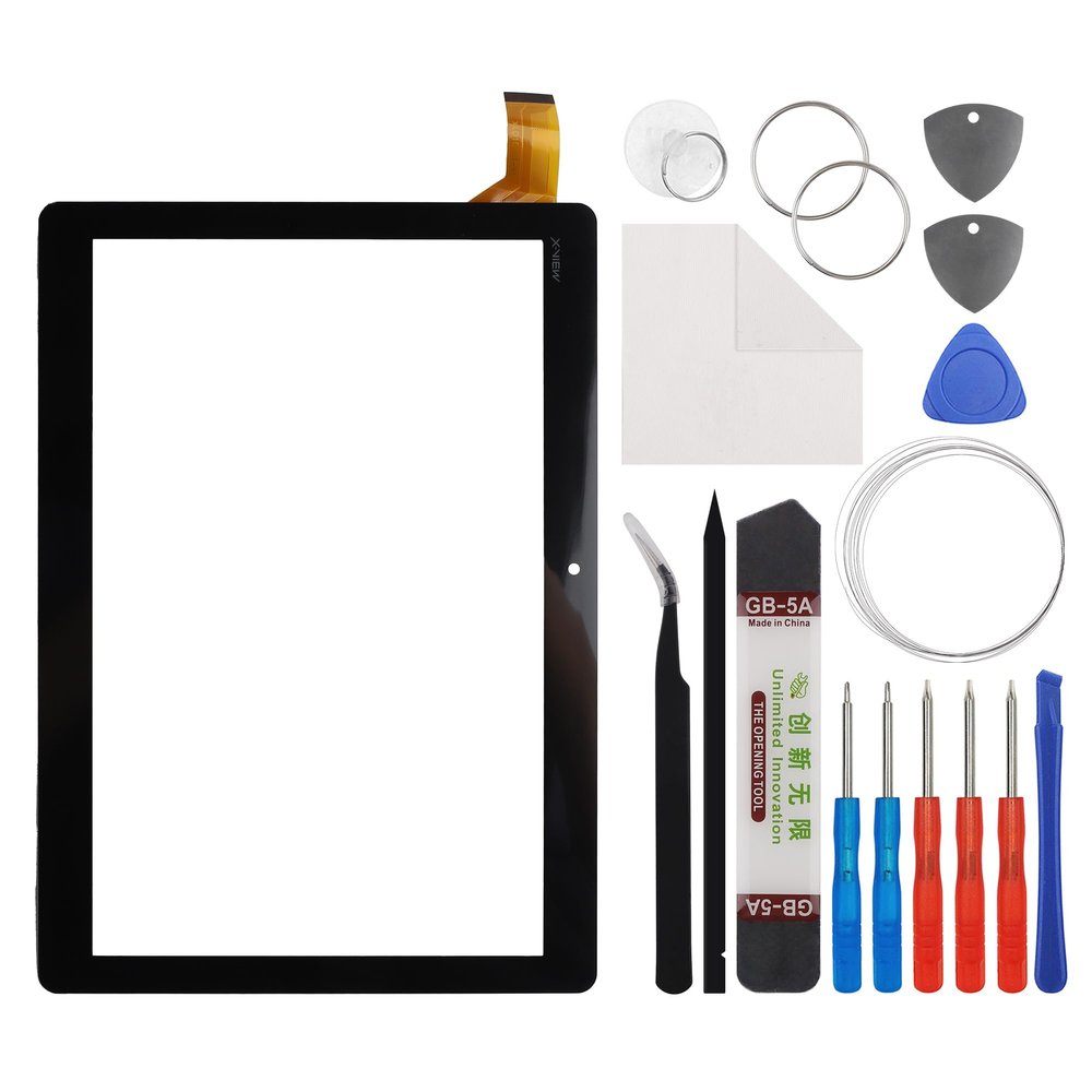 E-yiiviil Touch Screen Panel Digitizer (Without LCD Display) Compatible with Contixo K102 10.0 inch with Tools