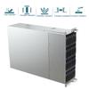 4U Server Chassis, Rackmount Server Chassis 24 Hot-Swap 3.5 SATA/SAS 6G Drive Bays, 6X SFF-8087 Mini SAS, Supports EEB/CEB/ATX/Micro ATX/ITX Motherboards, 3X 120mm 2X 80mm Cooling Fans, USB 3.0 Ports view 3