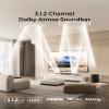 ULTIMEA 3.1.2ch Sound Bar with Subwoofer, Dolby Atmos, Surround Sound System for TV with 6.5 inch Subwoofer, Sound Bar for Smart TV, Soundbar for Home Theater, BT 5.4, HDMI eARC, Skywave F30 Boom view 2