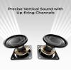 ULTIMEA 3.1.2ch Sound Bar with Subwoofer, Dolby Atmos, Surround Sound System for TV with 6.5 inch Subwoofer, Sound Bar for Smart TV, Soundbar for Home Theater, BT 5.4, HDMI eARC, Skywave F30 Boom view 4