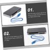 Angoily Card Reader Flash Memory Reader High Reader Black view 3
