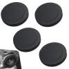Diamall 4 PCS Car Audio Speaker Bass Foam Gasket, 6.5" Speaker Foam Rings, Self-Adhesive Car Enhanced Stereo Sound Modification Accessories, Universal for Most Cars SUVs Trucks (Black) view 1