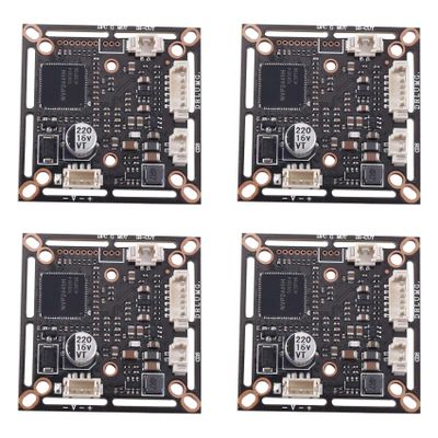 Cwmiibili 4X Starlight Low Illumination 0.0001Lux NVP2441+IMX323 HD 4-in-1 AHD TVI CVI CVBS 2Mp CCTV Camera Module PCB Board(NTSC)