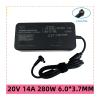 20V 14A 280W 6.0 * 3.7MM AC Adapter Power Charger 100-240V~50-60Hz 3.2A(with US Plug) view 2
