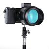 360 Rotation Mini Ball Head, Durable Aluminum Alloy Camera Mount Stand with 1/4 Screw, Lightweight Portable Photography Accessory, Made of Antislip Rubber Pads and Plastic (Black) view 4