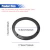 Car Speaker Spacers, Universal Shockproof Plastic Stereo Speakers Adapter Ring, Subwoofer Mounting Gasket Modified Replacement Accessories for Cars (2 Pairs) view 2