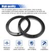 Car Speaker Spacers, Universal Shockproof Plastic Stereo Speakers Adapter Ring, Subwoofer Mounting Gasket Modified Replacement Accessories for Cars (2 Pairs) view 3