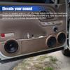 Car Speaker Spacers, Universal Shockproof Plastic Stereo Speakers Adapter Ring, Subwoofer Mounting Gasket Modified Replacement Accessories for Cars (2 Pairs) view 4