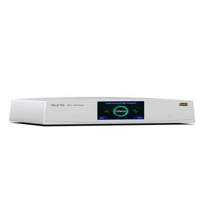 Aune SC1 EVO Audio Clock, 10MHz External OCXO Sine Wave/Square Wave Outputs for Audio Devices with 10MHz Clock Input Like X1s GT, N5, S9c Pro, S10N, S8c, S18 (Silver)