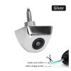 170 Degree Starlight Night Vision CCD Fisheye Lens Car Reverse Backup Rear View Camera,Compatible For Vehicle Monitor Android DVD(Silver Camera) view 2