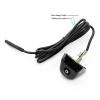 170 Degree Starlight Night Vision CCD Fisheye Lens Car Reverse Backup Rear View Camera,Compatible For Vehicle Monitor Android DVD(Silver Camera) view 4