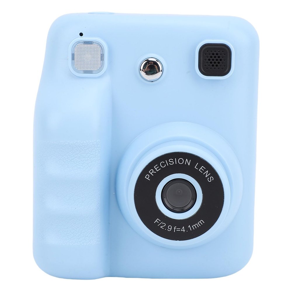 KIMISS Instant Print Camera HD Screen 48MP 1080P Auto Focus MP3 Playback Travel Print Camera Toy (No Memory Card)