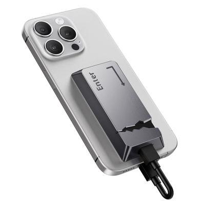 MOVE SPEED 1TB Portable SSD Magnetic Suction  2060MB/s Read, iPhone 15/16/PC Compatible, Zinc Alloy Ultra-Light Design