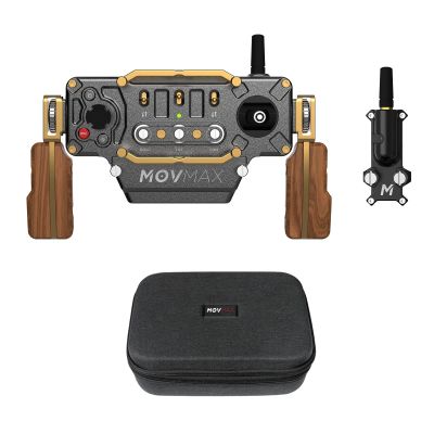 MOVMAX Incontrol Kit for DJI Ronin Stabilizers, Aluminum Remote Controller Compatible with DJI RS4 Pro, RS4, RS3 Pro, RS2 Stabilizer, Up to 15 Hours of Use with Storage Case