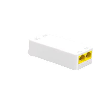 2-Port POE Repeater 10/100Mbps 1 to 2 PoE Extender with IEEE802.3af/at and Play 48V for PoE Switch NVR IP Camera