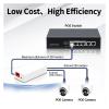 2-Port POE Repeater 10/100Mbps 1 to 2 PoE Extender with IEEE802.3af/at and Play 48V for PoE Switch NVR IP Camera view 3