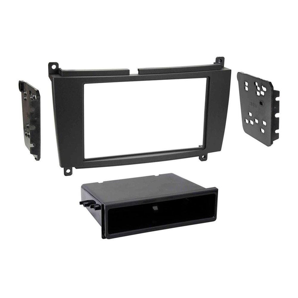 GGDZTMNB Single Din Dash Kit for Benz for CLK280 2007-2009 for CLK320 2005 for CLK350 2006-2009 for CLK500 2005-2009 for CLK55 2005-2006 for CLK550 2007-2009 for CLK63 2007-2009 901-88257