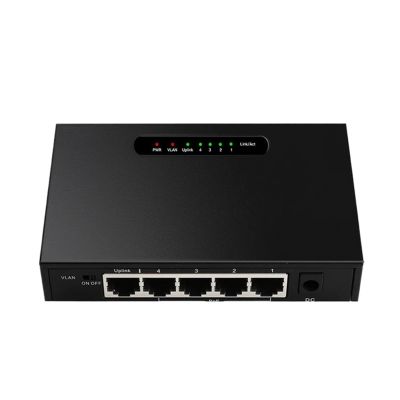 1000Mps POE Network Switch 5-Port Gigabit Unmanaged Ethernet Switch