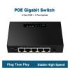 1000Mps POE Network Switch 5-Port Gigabit Unmanaged Ethernet Switch view 3