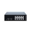 10-Port Gigabit Industrial POE Switch 1000Base-T DIN Rail Wall-Mounted Network Ethernet Switch DC48-55V IEEE 802.3af/at view 1