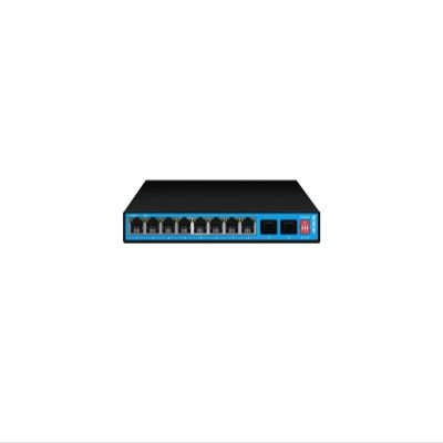 8-Port Gigabit POE Switch with 2 uplink Ports 10/100/1000Mbps Ethernet Switch,(EW-S1910FG-DP)