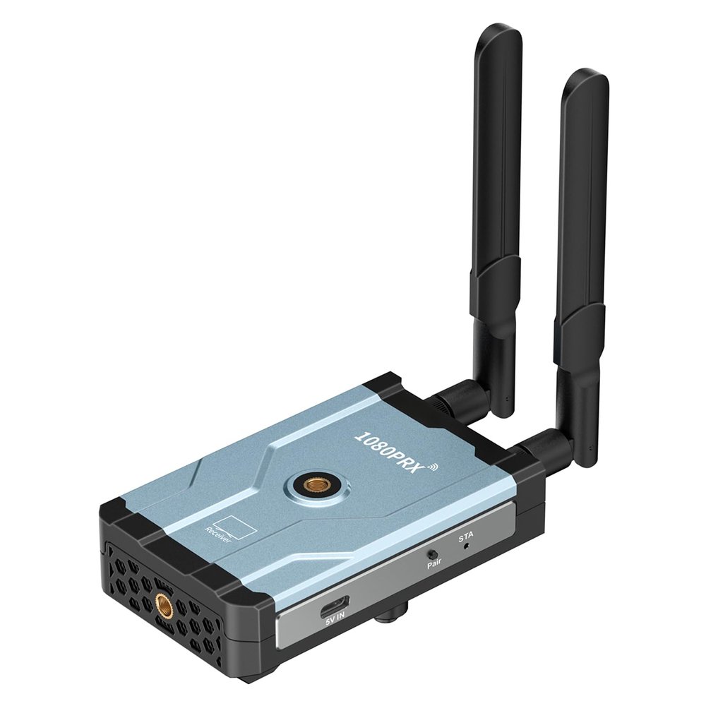 Wireless HDMI Transmitter and Receiver,500m(1640ft) Wireless HDMI Extender with Loop Out, 5.8GHz 1080P for Streaming from DSLR,Laptop,Netflix,YouTube to TV/Projector, Up to 6 RXs (DT263W-C RX ONLY)